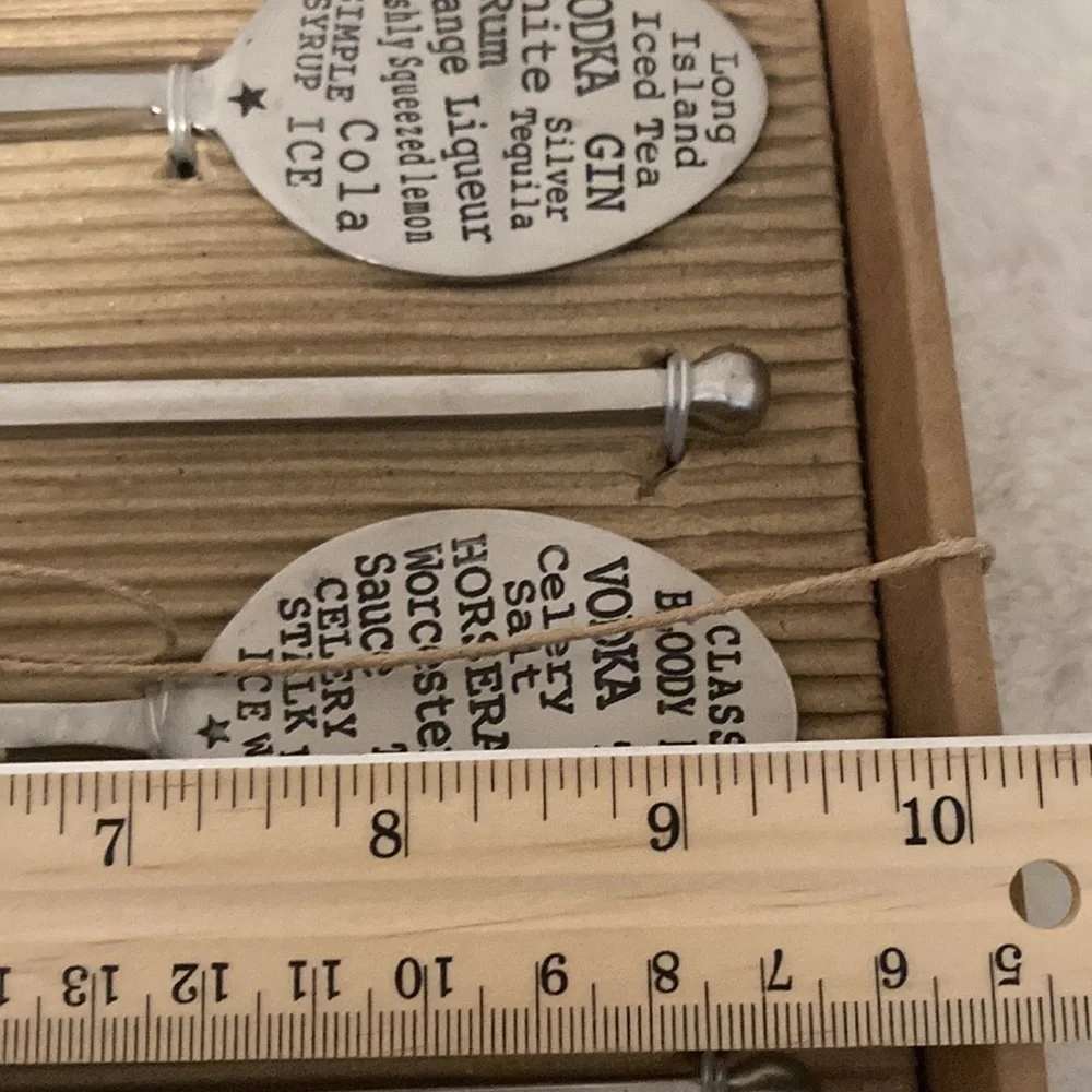 Towle Hand Stamped Cocktail Stirrers